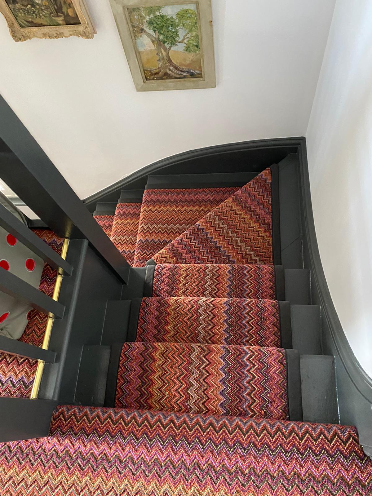 carpet on staircase